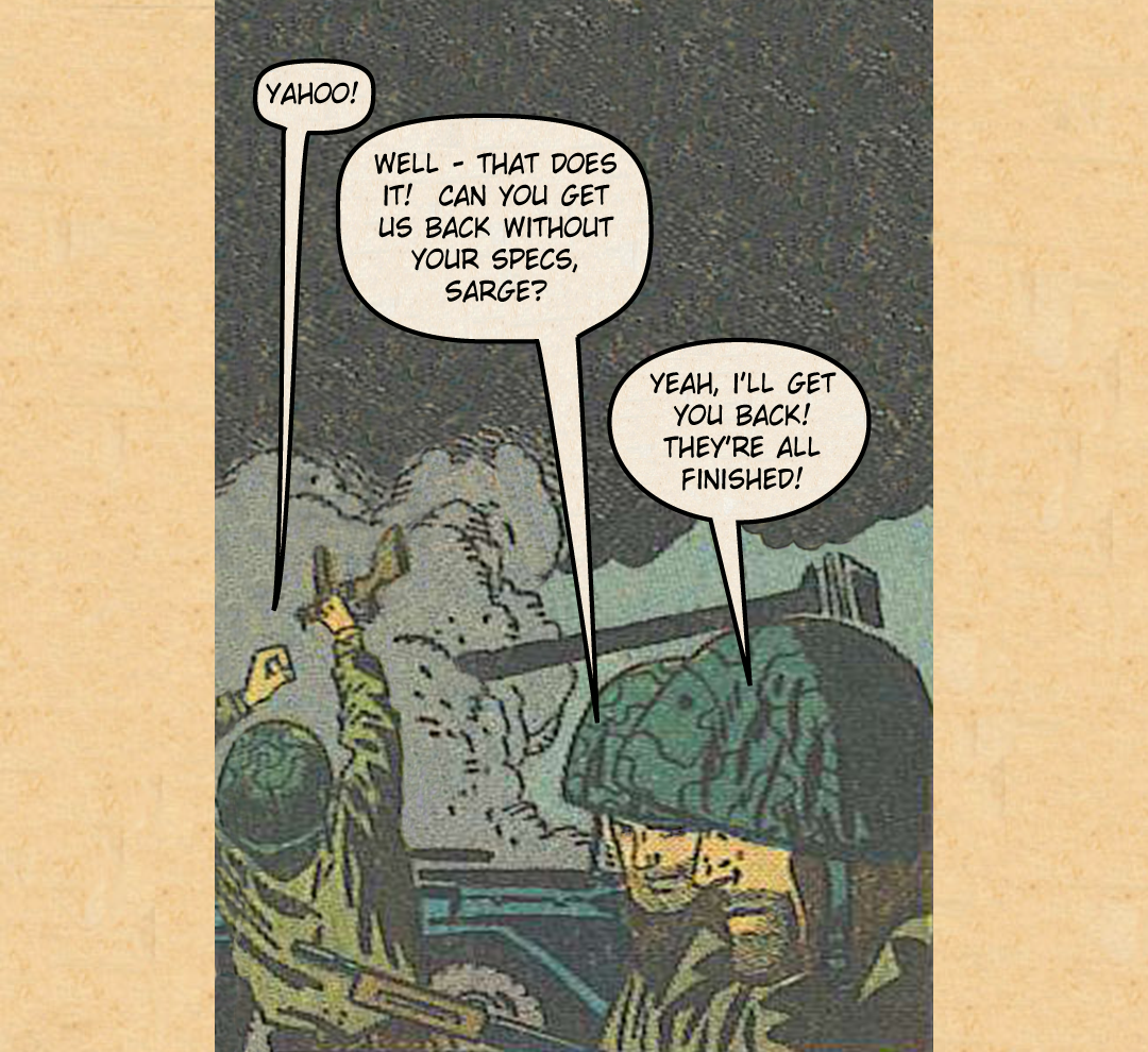 Show Them How To Die #3 - Old Soldiers Never Die! panel 12